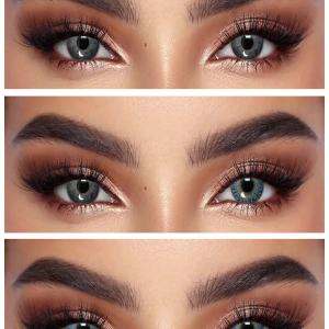 S3-648 AQUA BLUE  0.00 Цветные ГОЛУБЫЕ контактные линзы, для красоты. 1 Линза
