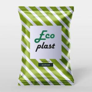 Sizning logotipingiz bilan polietilen qadoqlash