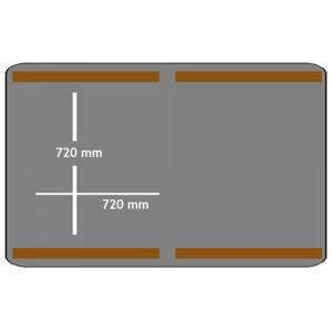 Ikki kamerali vakuumli qadoqlash mashinasi W72