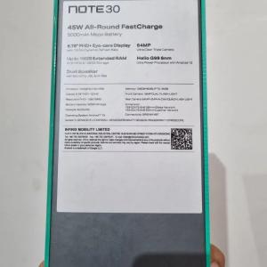 Смартфон Infinix Note 30 8/128GB