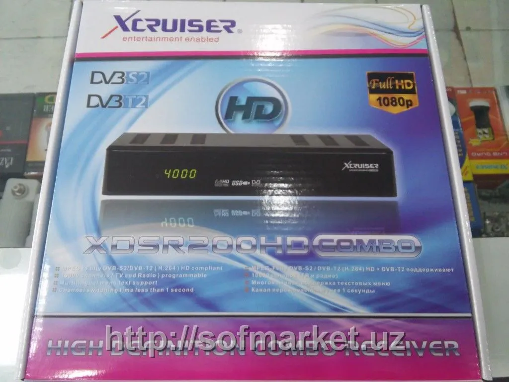 Тюнер xcruser 200 HD combo