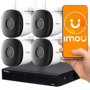 Комплект видеорегистратора 4 шт WIFI и NVR