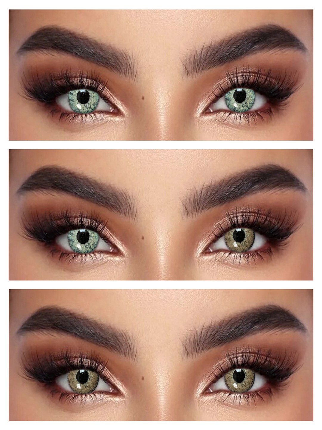 NA-13 DARK BROWN 0.00 Цветные КАРИЕ контактные линзы, для красоты. 1 Линза