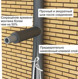 ENERGOFLEX SUPER SK-2 trubkasi qalinligi 9 mm, o'lchamlari 18 mm dan