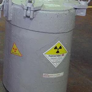 Комплект упаковочный транспортный для твердых радиоактивных веществ