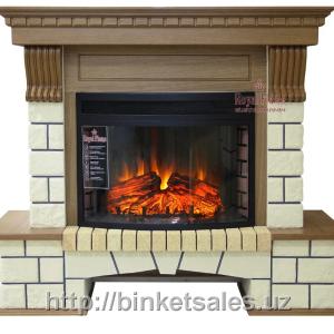 Dioramik o'choqli Pierre Luxe 25 emanli elektr kamin