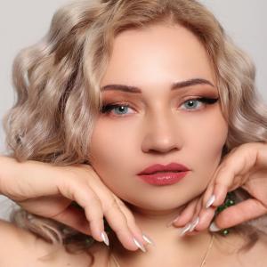 SWR-03 BLUE  0.00 Цветные ГОЛУБЫЕ контактные линзы, для красоты. 1 Линза