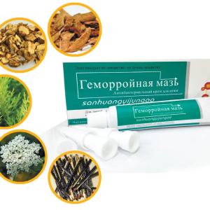 Противовоспалительная мазь от геморроя Happiness