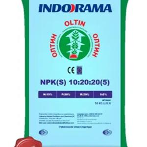 Комплексное удобрение NPK (S) 10:20:20 (5) Азот: 10%, Фосфор: 20%, Калий: 20%, Сера: 5%