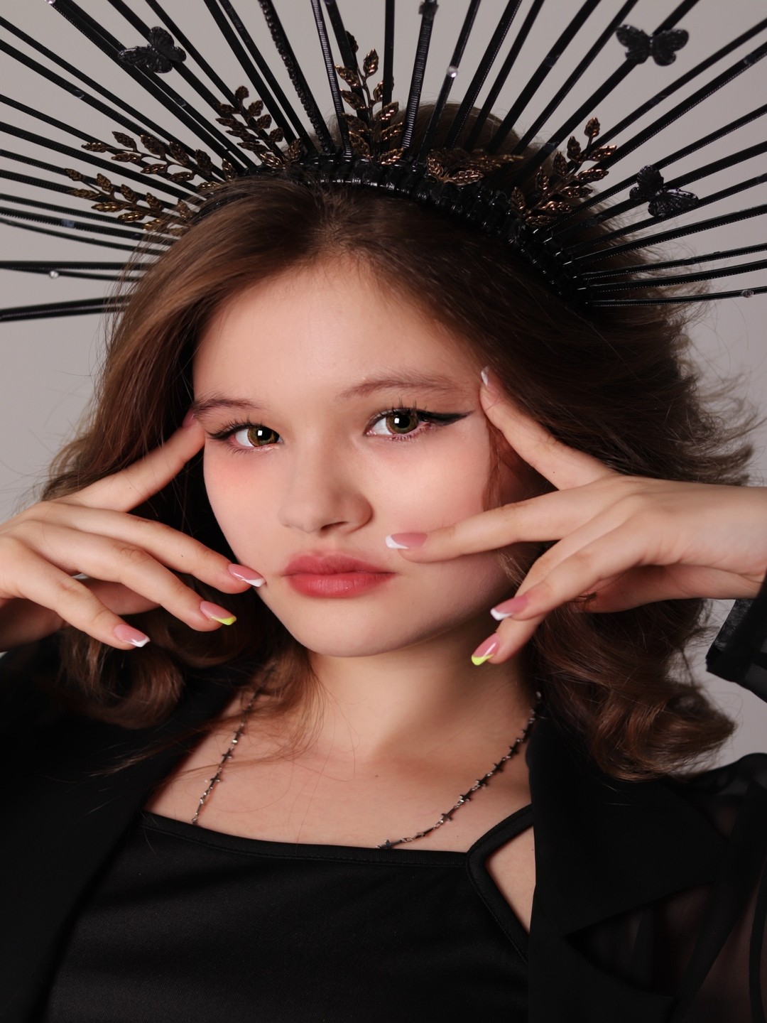 NA-13 DARK BROWN 0.00 Цветные КАРИЕ контактные линзы, для красоты. 1 Линза