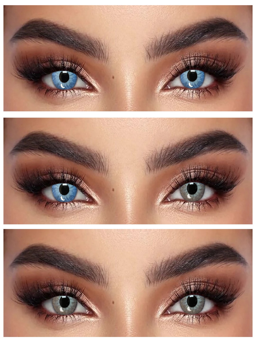 NA-13 DARK BROWN 0.00 Цветные КАРИЕ контактные линзы, для красоты. 1 Линза