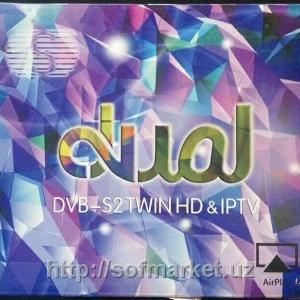 Qabul qiluvchi DUAL HD DVB+S2 TWIN HD va IPTV