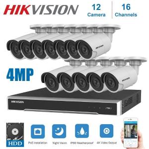 CCTV kameralari 4mp 4 IP DVR