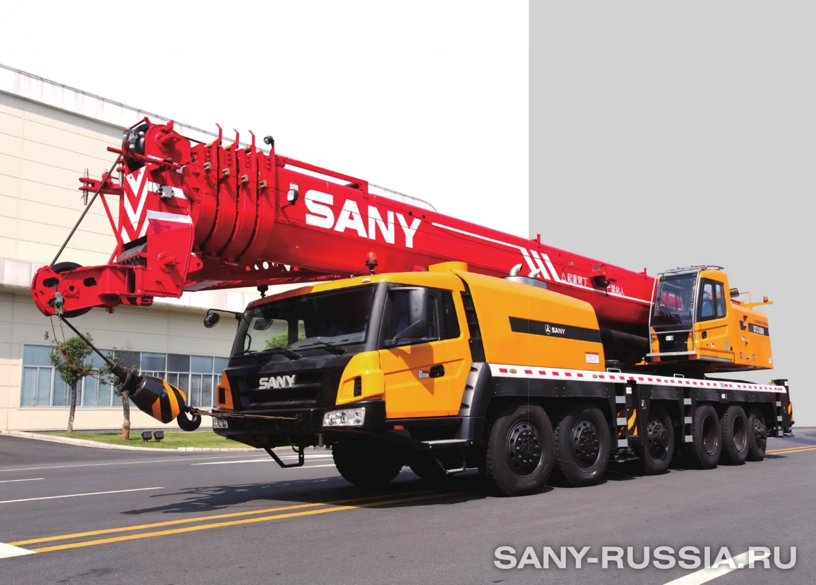 Автокран марки SANY модель STC300B
