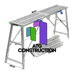 Строительная лестница-трансформер, Китай