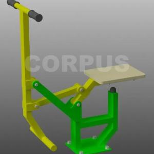 Ochiq mashq mashinasi "Rider" kodi 3011