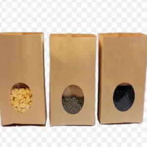 Бумажные пакеты с окном