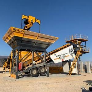 Turbomix-90 mobil beton aralashtirish zavodi