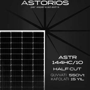 Cолнечные панели ASTORIOS Half Cut ASTR 144HC/10, 550Вт