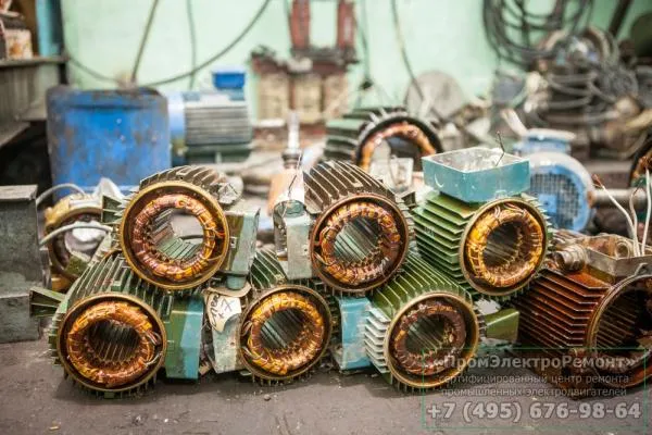 Ремонт и устранение неполадок электродвигателей