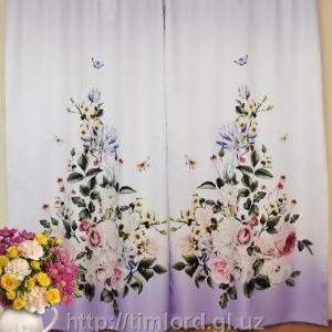 Шторы из атласа