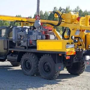 Буровая установка УРБ 2А2 на шасси Зил 131 (буровая машина)