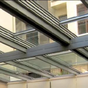 Раздвижные стеклянные крыши "Зимний сад"