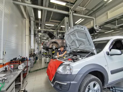 Теплопанели для автосервисов