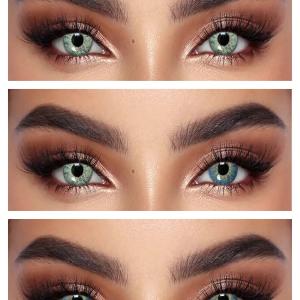 S3-663 BLUE  0.00  Цветные ГОЛУБЫЕ контактные линзы, для красоты. 1 Линза