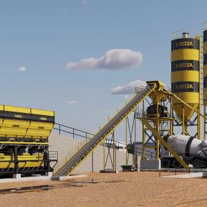 Бетонный завод 90 м³