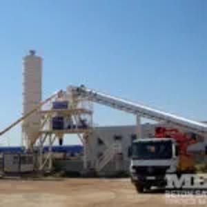 Стационарный бетонный завод MEKA MB-100W