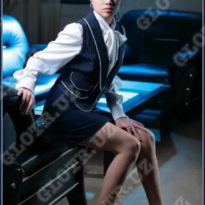 Женский костюм с юбкой