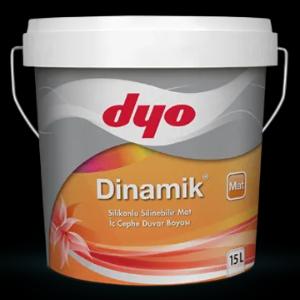 Матовая, моющаяся интерьерная краска с добавлением силикона DINAMIK MAT