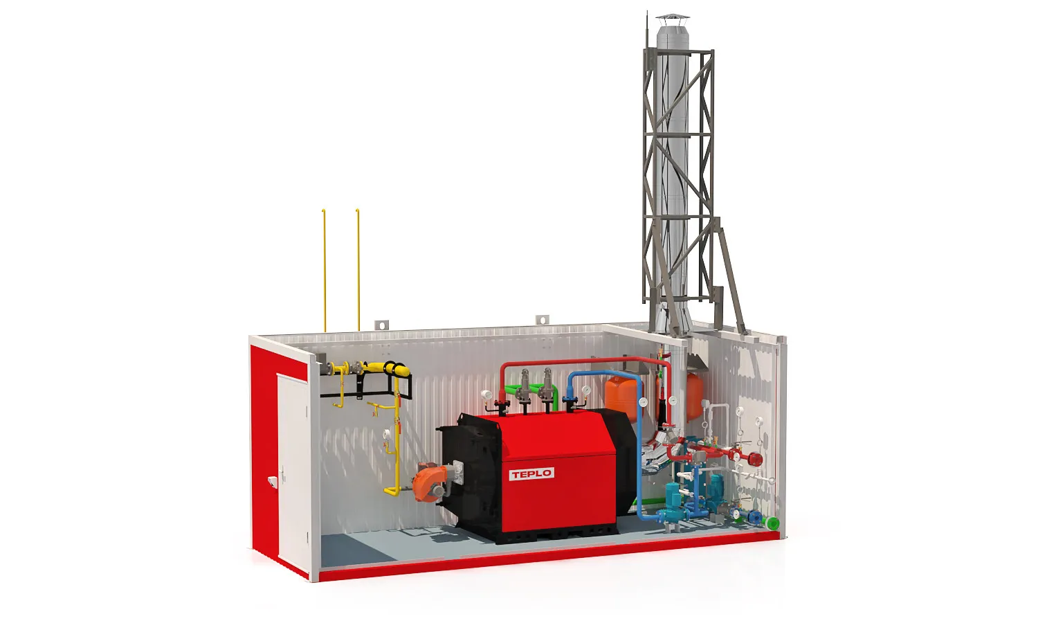 Blok-modulli qozonxona BMKT-0,5