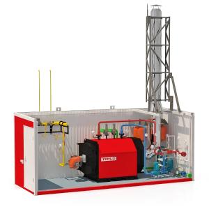 Блочно-модульная котельная БМКТ-0,5