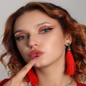 S2-501 GRAY  0.00 2PS с Каплей Цветные СЕРЫЕ линзы, 2 Линзы+Капли для глаз в Подарок.
