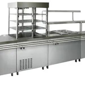 Bistrolar, kafelar uchun oziq-ovqat tarqatish liniyasi