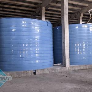 Ёмкость для воды 100м3, тонн пищевая пластиковая, бак, резервуар