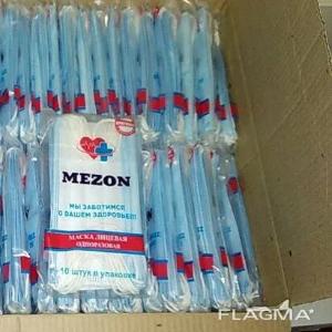 Одноразовые медицинские маски с мельтблауном