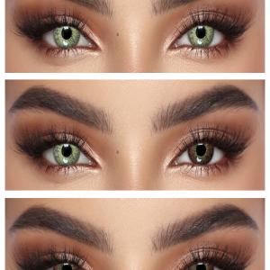 WG2-02 BROWN 0.00 2PS  Цветные КАРИЕ контактные линзы, для красоты. 2 Линзы.