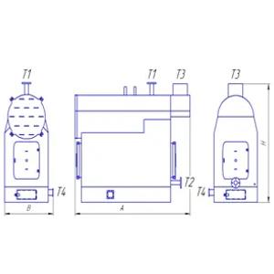 Котел ASB 400 тв (4000 м2)