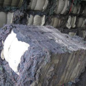 Вата из регенерированных хлопчатобумажных отходов (цветная)