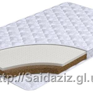 Hindiston yong'og'i bilan to'ldirilgan anatomik matraslar