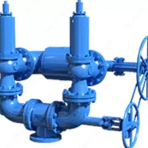 Xavfsizlik klapan bloki 17s90nzh Du50 Ru8.0MPa