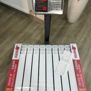 Bimetall radiator Warm BI 500/80, 10 seksiyali