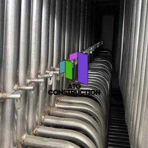 Строительные леса Ø40×2.5 мм, антикоррозийные, легкие, с настилом, Китай