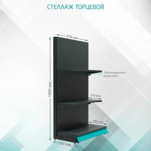 Стеллаж торцевой