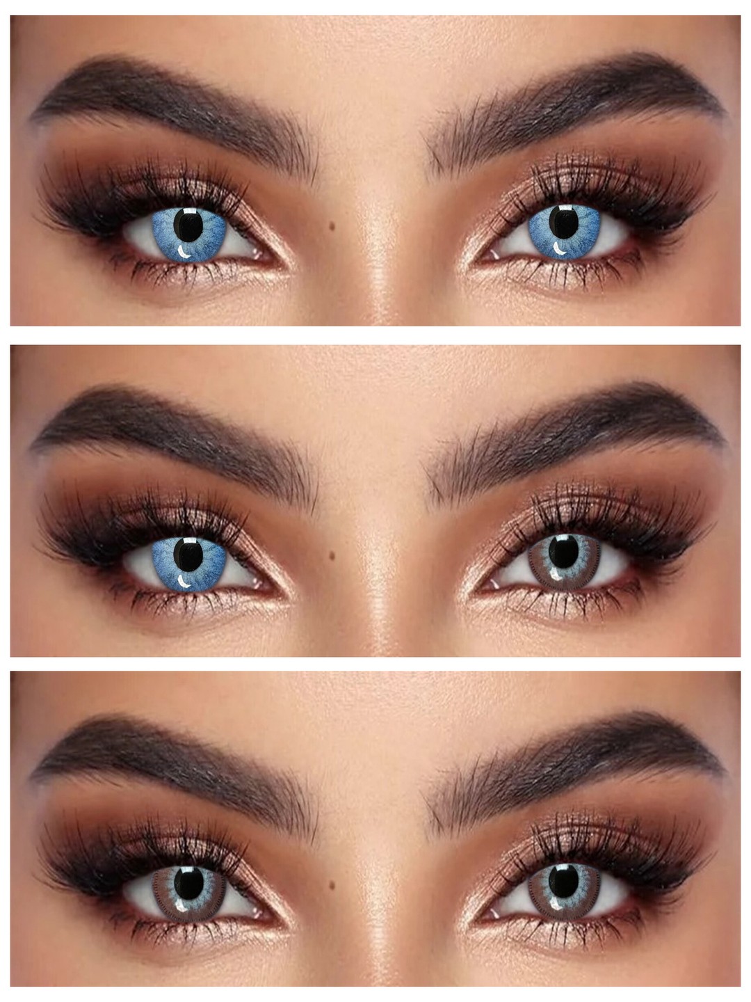 S2-362 CHESTNUT BROWN 0.00 Rangli QO‘NG‘IR linzalari, go‘zallik uchun. 1 dona linza