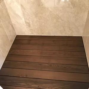 Производим душевые поддоны  из натурального дерева любой сложности