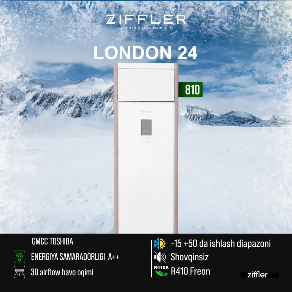 Konditsioner Ziffler London 24 Inverter